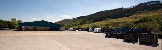 Rotational moulding company factory set in the Welsh hills