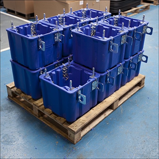rotationally moulded plastic crates