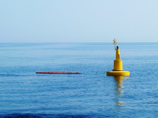 plastic navigational buoy